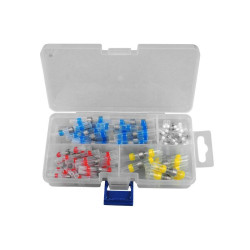 szybkozłączki rurki termokurczliwe z cyną zestaw 100sztuk