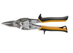 Nożyce, dł.: 255 mm, Prosty, materiał cięcia: Stal nierdzewna