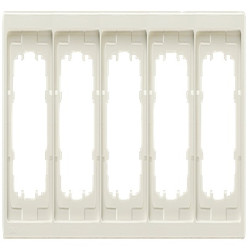 Mocowanie elektroinstalacyjne, kolor Złamana biel, 5-krotna, Termoplastyczny, Siemens