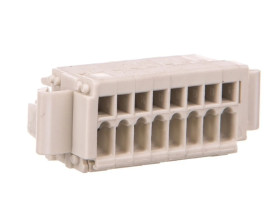 Gniazdo MCS-MICRO 8-biegunowe jasnoszare raster 2,5mm 733-108/037-000 /50szt./