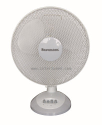 Biurkowy wentylator 43cm 45W biały Ravanson