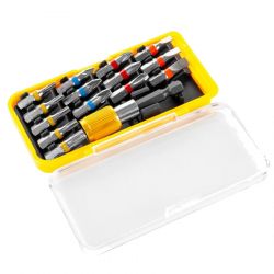 Zestaw 15 bitów + uchwyt magnetyczny