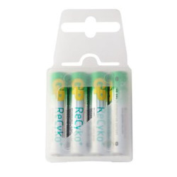 4 x akumulatorki GP ReCyko+ R03 AAA 800mAh (box)