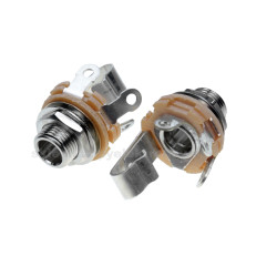 Gniazdo Jack 6,3mm proste do chassis #12A mono SWITCHCRAFT