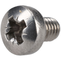 R-TECH 337092 Pozi Pan Head A2 Stainless Steel Screws M4 6mm - Pack Of 100