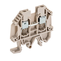 Blok zacisków przelotowych Weidmuller poziomy: Pojedynczy 26 → 10AWGPrzepust WDU 4 SL/EN 32A 690 V