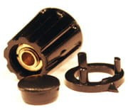 GALKA-Z15 Gałka potencjometru obrotowego zaciskowa srednica 15 mm (na oskę 6 mm)