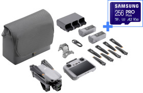 DJI Air 3 Fly More Combo (RC2) zaw. Smart Controller Quadrocopter RtF Lot z wykorzystaniem dwóch kamer, loty dla doświad