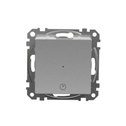 Łącznik czasowy, srebrne aluminium, Sedna Design i Elements SDD113508