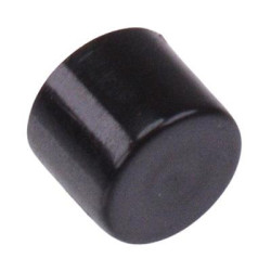 U2512 APEM Black 8mm Cap for 18000 Series Push Button Switches