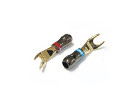 Widełki pod gniazdo banan 5mm LA925 Vitalco