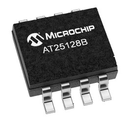 Pamięć EEPROM Montaż powierzchniowy 128kbit 8-pinowy SOIC-8 16k x 8 bitów