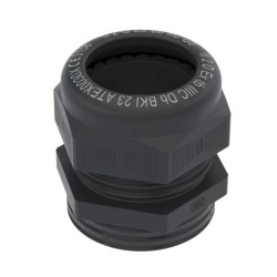Dławnica kablowa poliamidowa Ex M63 IP68 czarna VTEC EX M63 SW 2050382