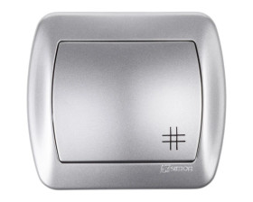 Simon Akord Łącznik krzyżowy aluminium metalizowane AW7/26