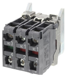 Blok styków Schneider Electric Harmony XB4 blokada Blok styków 1 NO + 2 NC 600V, przyłącze śrubowe