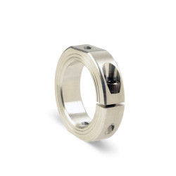 Pierścień osadczy, mocowanie: Śruba zaciskowa, śred. wału: 40mm, Aluminium