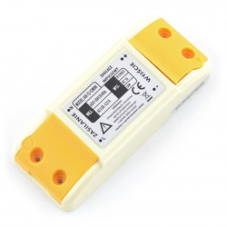 Zasilacz montażowy Z-080004 do taśm i pasków LED 12V/1A/12W