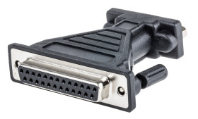 Adapter D-sub z typu D-Sub z 9 stykami na rodzaj Żeński z rodzaju Męski na typ D-Sub z 25 stykami