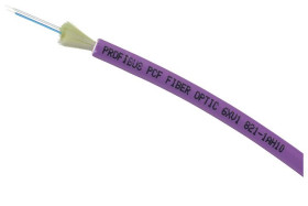 Kabel światłowodowy długość: 75m Niezakończony złącze B<B>: ST średnica: 2.2mm Simplex