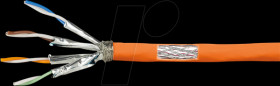 CPV0059 Cat.7 Installation cable S/FTP AWG23 1000 MHz, orange, 50 m
