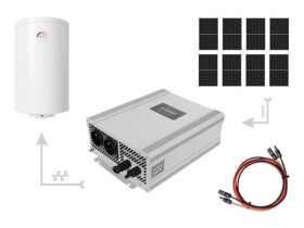 Zestaw do grzania wody w bojlerach ECO Solar Boost EVO PRO 8xPV