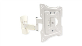 Value Uchwyt Ścienny Lcd/Tv, 5 Punktów Obrotu, Biały