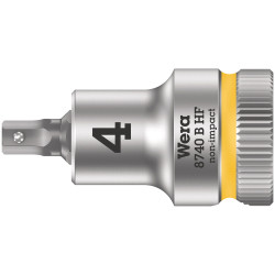 Wera 05003031001 8740 B HF Zyklop In-Hex 3/8&quot; Bit-Socket 4 x 35mm