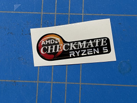 Checkmate AMD Ryzen 5 badge