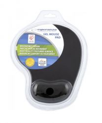 Podkładka żelowa pod mysz czarna