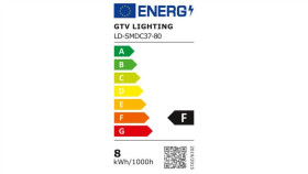 Żarówka Led E14 C37 8W 700Lm 3000K Ac220-240V 160St. Ld-Smdc37-80