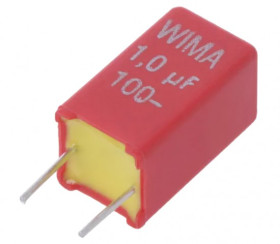 KS 1UF 63VAC, 100VDC 5MM KOND.POLIESTROW