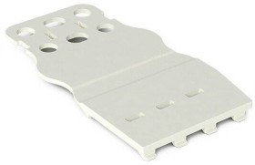 płytka odciążająca; podziałka 10,16 mm; jasnoszary WAGO GmbH & Co. KG 832-533 WAGO Zawartość: 45 szt.