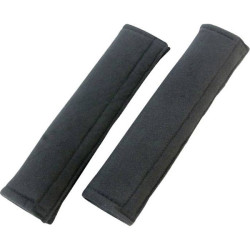 HP Autozubehör 19288 Seat belt pad Velour Black 27 cm x 6.5 cm Car Styling