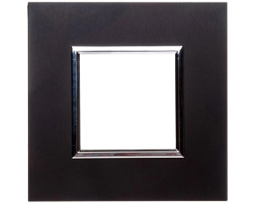 DANTE Ramka pojedyncza aluminium anodyzowane ONYX 4590281