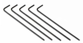 Klucz imbusowy Jednostki metryczne 2.5mm Końcówka kulkowa, typu L, materiał: Stal chromowo-wanadowa, RS PRO