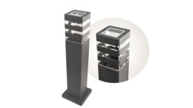 Słupek Ogrodowy Santa 1X E27 50Cm Antracyt