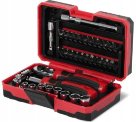 Wkrętaki z magnesem śrubokręty grzechotka bit nasadki imbus zestaw 38szt Schmith