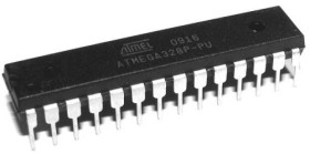 ATMEGA328P-PU mikrokontroler 8-bit; AVR; DIP28
