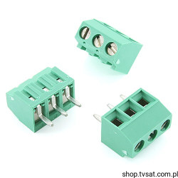 MTB0300T Terminal Block 3 Pin R 3,81mm THT SAURO