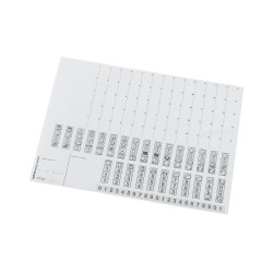 KLV-BSB. Inscription label