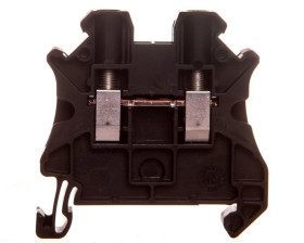 Złączka szynowa 4-przewodowa 0,14-6mm2 czarna UT 4 BK 3045143