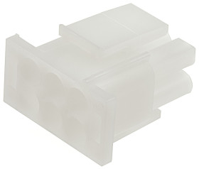 Obudowa złącza 6-pinowe 2-rzędowe TE Connectivity Męski Montaż na panelu Universal MATE-N-LOK Złącze