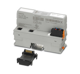 Moduł interfejsu Fieldbus Phoenix Contact Łącznik sprzęgowy magistrali AXL F BK SAS Ethernet (IEC 61850, MMS i GOOSE)