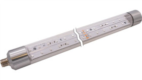 Em300u21 Lampa Maszynowa Led, O30mm, Długość 250Mm, Światło Uv, 395-400Nm,...