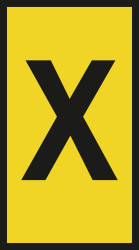 Etykieta kablowa HellermannTyton CWML-X-260-YE-260-YE 592-12024, 900 szt.