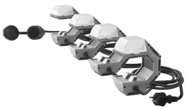 Lampa robocza / naświetlacz budowlany FUTURE LED LINE 3x8W 230V 248573