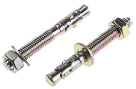 Śruba kotwiąca dł 65mm M8 Stal wysokowęglowa Ø 8mm RS PRO Kotwa