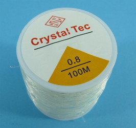 ŻYŁKA DO BRANSOLETEK 0,8 100mb ELAST.GUM