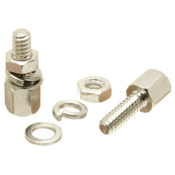 TruConnect Female Screwlock Assemblies Pair 8mm