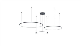 Lampa Wisząca Saturno Black 100W Led Ml0846 Milagro